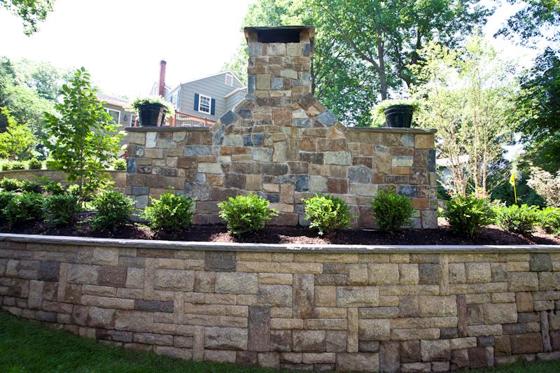 Retaining Wall, Steps, Walkway, Outdoor Fireplace & Fire Pit, Commercial and Residential Maintenance 